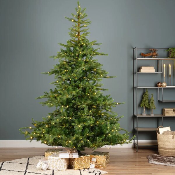Umjetno božićno drvce Grandis 210 cm LED - Sa lampicama - 131 do 160cm - visina 210 cm