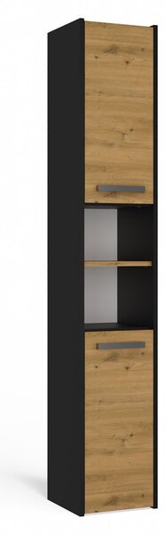 Kupaonski ormarić Samways 1 (antracit + hrast artisan)