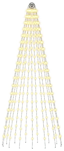 Božićno svjetlo za drvce sa šiljcima 270 LED lampica - 180 cm