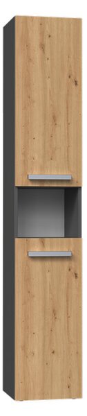 Kupaonski ormarić Neltossa 7 (antracit + hrast artisan)