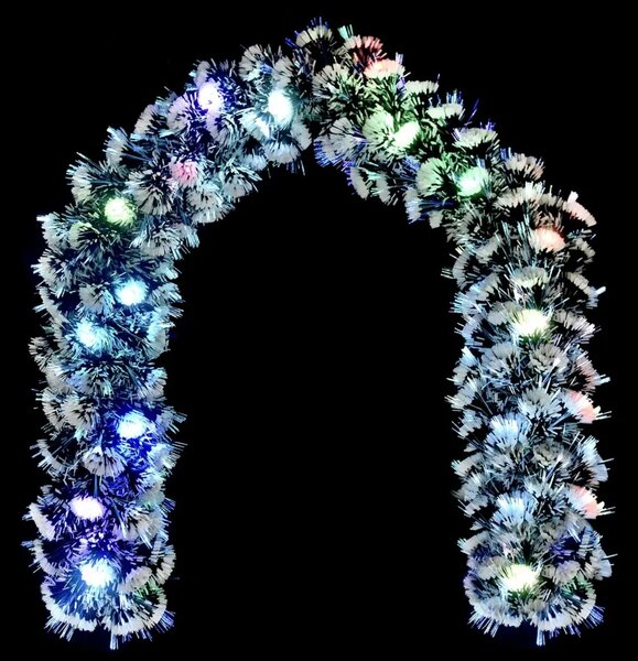 Božićni vijenci 200 cm 16 LED lampica Višebojno PET - Božićna garlanda