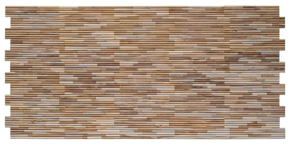 Zidna Ploča 10 kom. Prirodna 55 x 20 x 2 cm - Prirodna