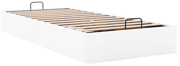 Okvir kreveta bez madraca bijeli 90x200 cm od umjetne kože - Bijela / 90 x 200 cm
