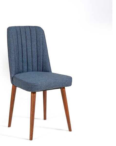 Zondo.hr Blagovaonska stolica Vlasta 1 (orah + tamnoplava) . Akcija -30%. 1093068