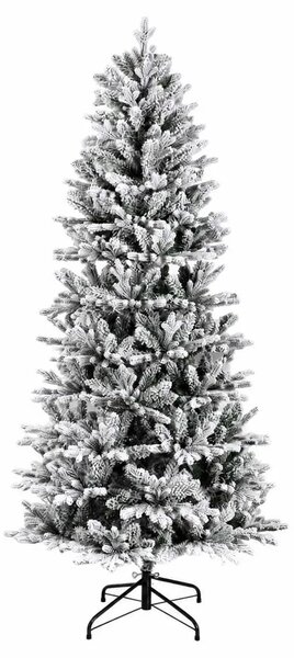 Umjetno božićno drvce s kuglicom 180 cm 300 LED lampica - Zelena i bijela 180 cm s LED-ima i ružičastim lopticama