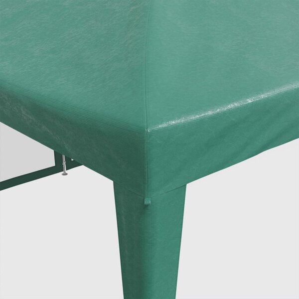 Šator za zabave s 12 mrežasta bočna zida zeleni 8x4 m HDPE - Zelena / 8 x 4 m