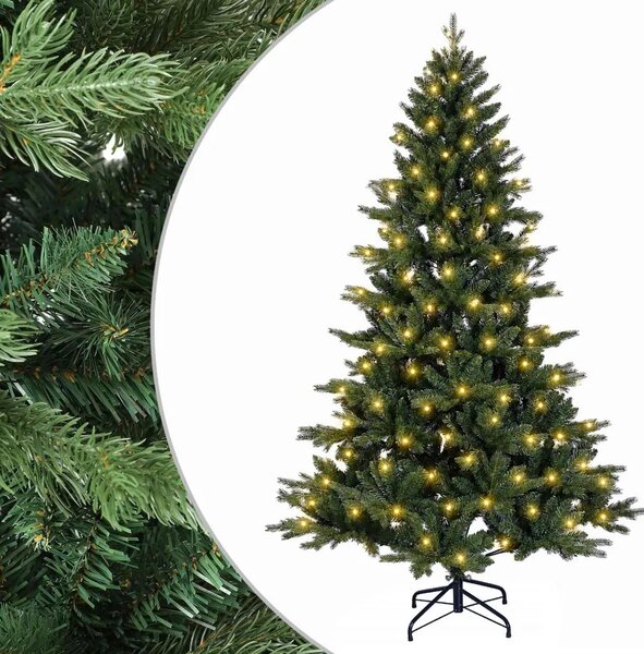Umjetno božićno drvce s nogom 120 cm 150 LED lampica - 120 cm s LED svjetlima