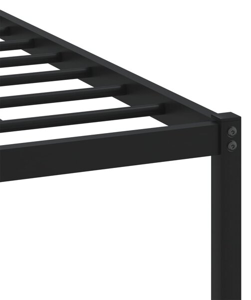 Metalni okvir kreveta bez madraca boja hrasta 120x190 cm - Smeđa / 120 x 190 cm