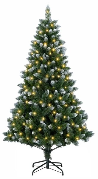 Umjetno božićno drvce 120 cm 150 LED lampica Topla bijela - 120 cm s LED svjetlima