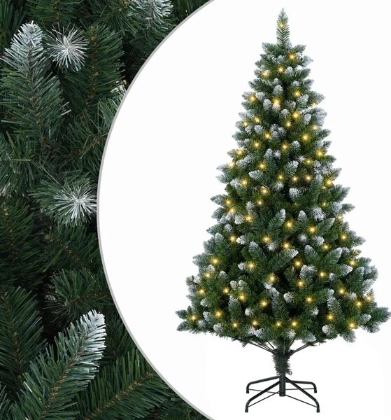 Umjetno božićno drvce 120 cm 150 LED lampica Topla bijela - 120 cm s LED svjetlima