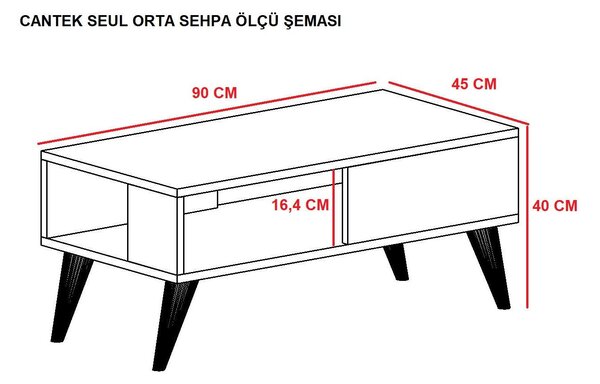 Zondo.hr Stolić za kavu Vavepu 2 (bijela). Akcija -24%. 1093163