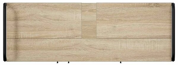 Set ormarića za kupaonicu 2 kom. Hrast sonoma 65 5 x 34 x 61 cm - Hrast sonoma Kuhinjska elemenata (1 vrata i 2 police) + viseći