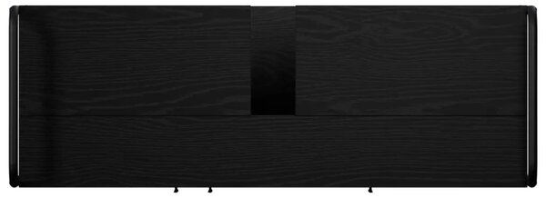 Set ormarića za kupaonicu 3 kom. Crni hrast 40 x 36 x 109 5 cm - Crni hrast Ormarić ispod sudopera (3 vrata) + viseći ormarić +