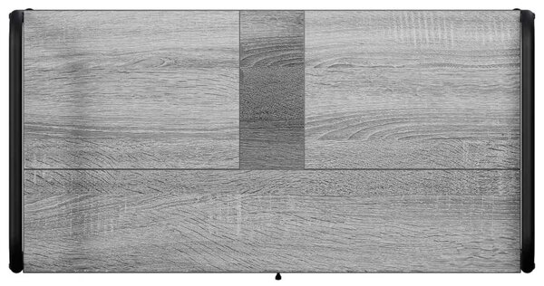 Set ormarića za kupaonicu 3 kom. Siva Sonoma 40 x 36 x 200 5 cm - Siva Sonoma Ormar s umivaonikom (2 vrata) + viseći ormar