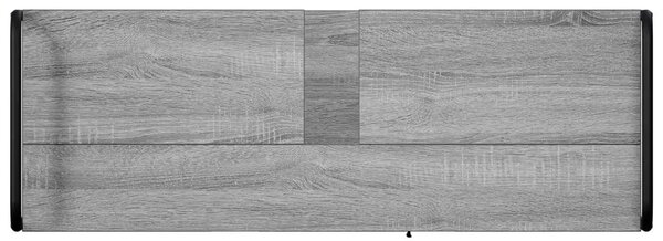Set ormarića za kupaonicu 3 kom. Siva Sonoma 40 x 36 x 200 5 cm - Siva Sonoma Kuhinjska elemenata (1 vrata i 2 police) + viseći