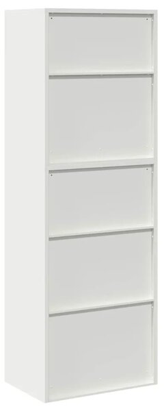 Ormarić za pohranu 2 kom. Bijela 60 x 40 x 175 cm Čelik - Bijela 60 cm 105 cm