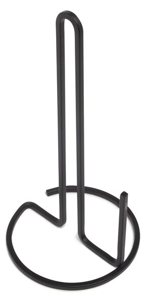 Crni željezan držač kuhinjskih ručnika ø 17 cm Squire – Umbra