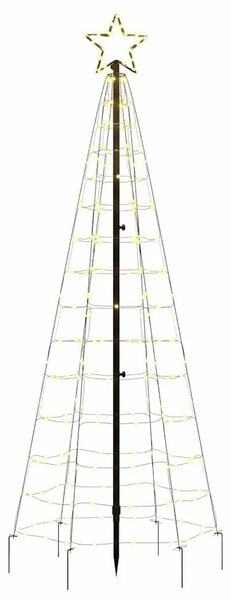 LED Božićno drvce s bodljama 220 LED-ica topla bijela 180 cm (samo AU) - Topla bijela 180 cm