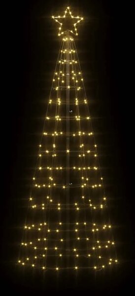 LED Božićno drvce s bodljama 220 LED-ica topla bijela 180 cm (samo AU) - Topla bijela 180 cm