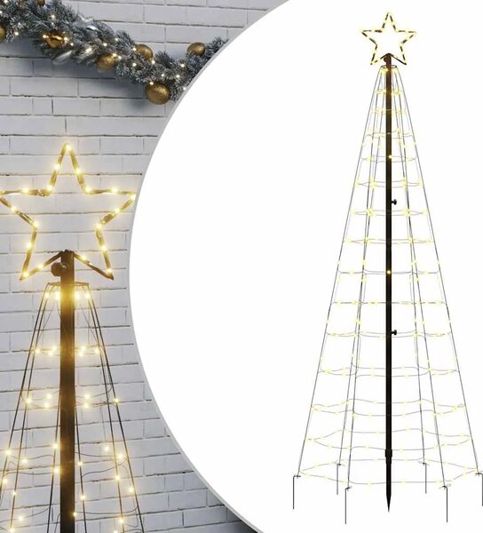 LED Božićno drvce s bodljama 220 LED-ica topla bijela 180 cm (samo AU) - Topla bijela 180 cm