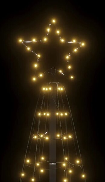 LED Božićno drvce s bodljama 220 LED-ica topla bijela 180 cm (samo AU) - Topla bijela 180 cm