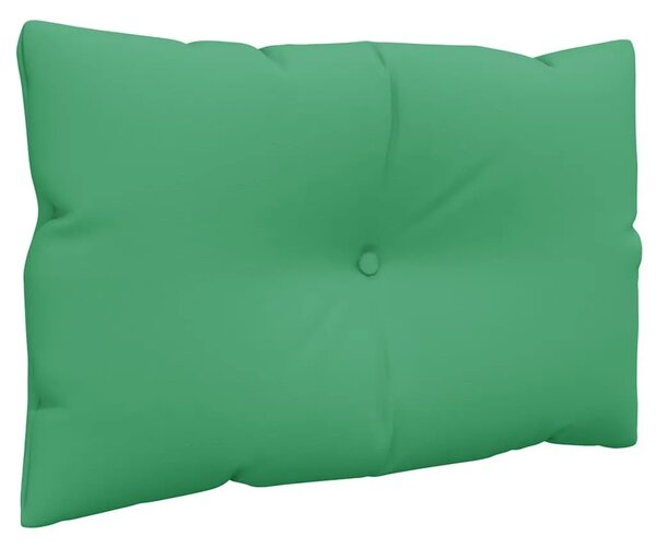 Jastuci za palete 3 kom zeleni od tkanine - Zelena kutna sofa