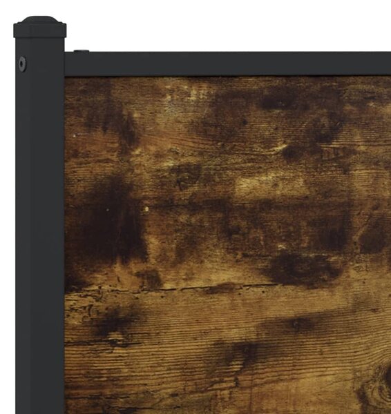 Metalni okvir kreveta bez madraca boja hrasta 160x200 cm - Smeđa / 160 x 200 cm