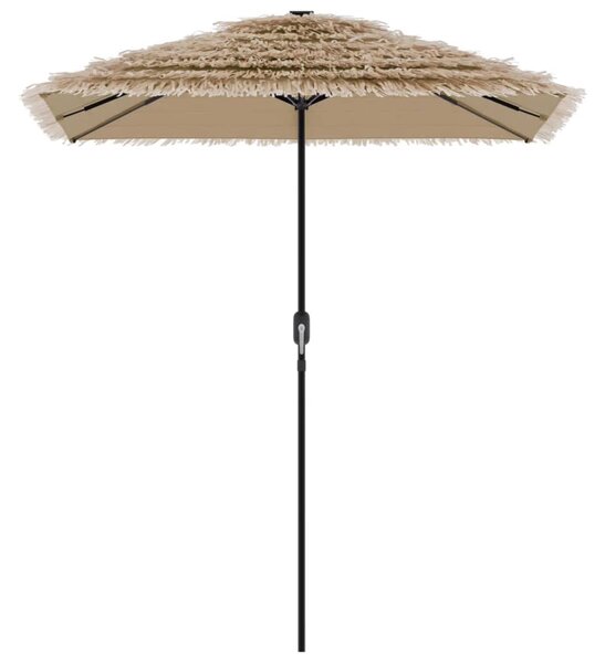 Vrtni suncobran s čeličnom šipkom smeđi 300x200x250 cm - Smeđa / 300 x 200 x 250 cm