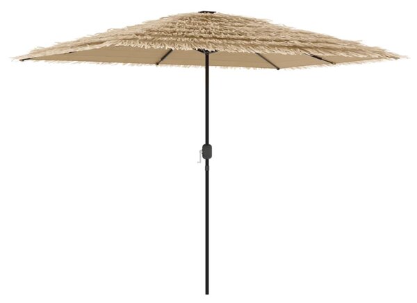 Vrtni suncobran s čeličnom šipkom smeđi 300x200x250 cm - Smeđa / 300 x 200 x 250 cm