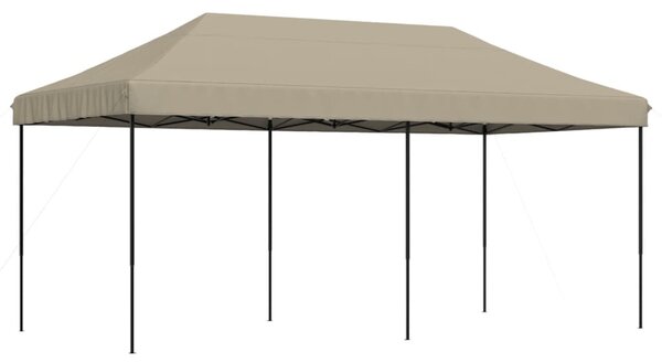 Sklopivi prigodni šator za zabave smeđesivi 580x292x315 cm - Tupe / N/A