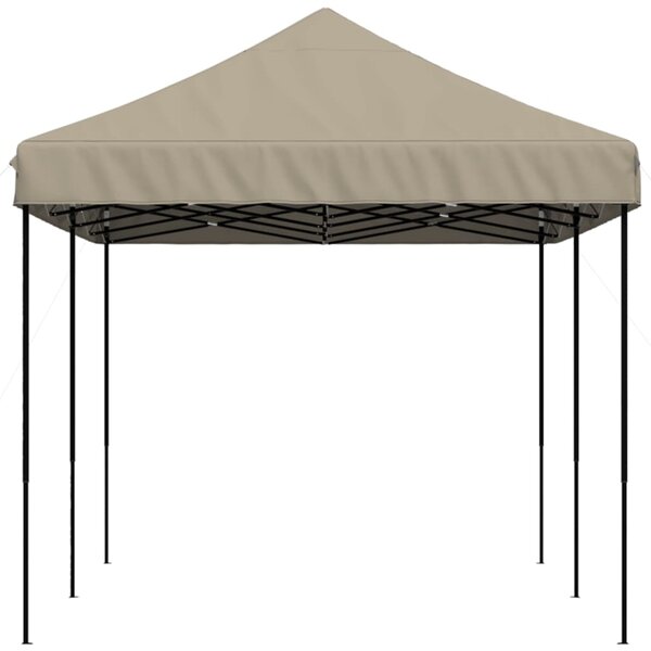 Sklopivi prigodni šator za zabave smeđesivi 580x292x315 cm - Tupe / N/A
