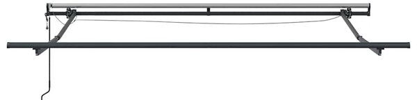 Tenda na automatsko uvlačenje LED antracit i bijela 300x250 cm - Antracitno siva / 300 x 250 cm