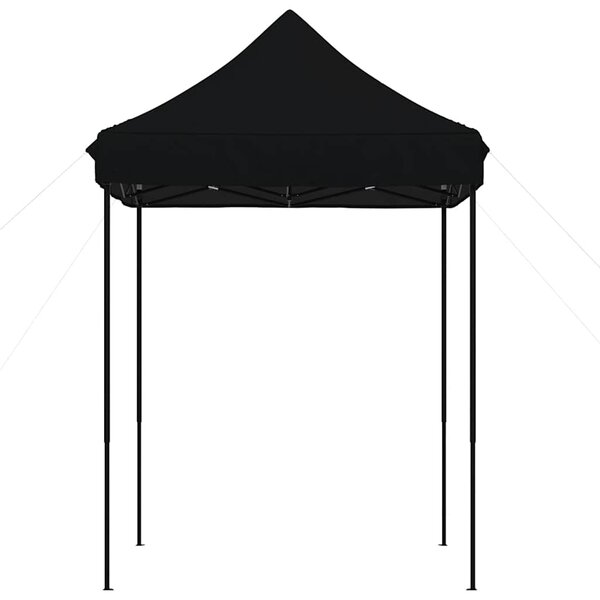 Sklopivi prigodni šator za zabave crni 200x200x306 cm - Crna / N/A