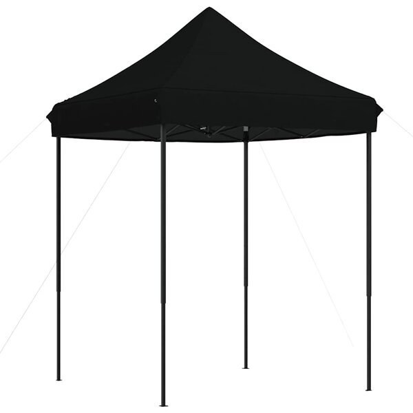 Sklopivi prigodni šator za zabave crni 200x200x306 cm - Crna / N/A