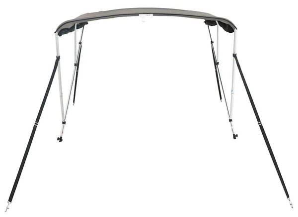 Tenda bimini s 3 luka i mrežastim zidovima 183x(185-198)x137 cm - Plava / 183 x (185-198) x 137 cm