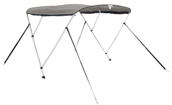 Tenda bimini s 3 luka i mrežastim zidovima 183x(185-198)x137 cm - Plava / 183 x (185-198) x 137 cm