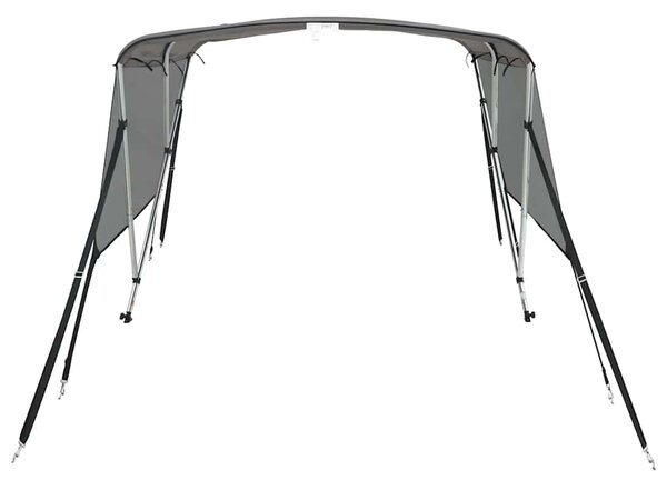 Tenda bimini s 3 luka i mrežastim zidovima 183x(185-198)x137 cm - Plava / 183 x (185-198) x 137 cm