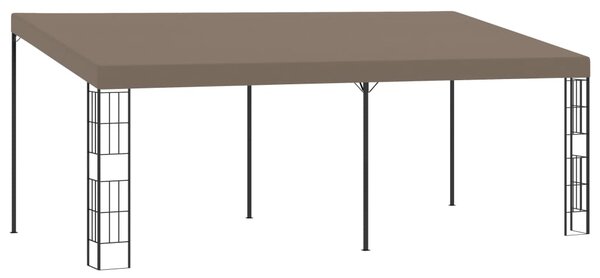 Zidna sjenica od tkanine 6 x 3 m smeđe-siva - Tupe / 6 x 3 m