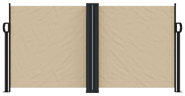 Uvlačiva bočna tenda 120 x 1000 cm bež - Bež / 120 x 1000 cm