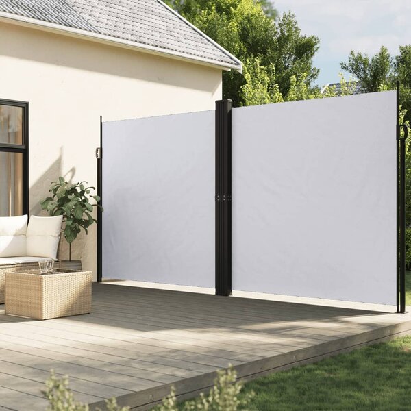 Bočna tenda na uvlačenje bijela 200x600 cm - Bijela / 200 x 600 cm