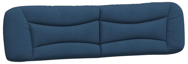 Krevet s madracem Hvar plavi 200 x 200 cm od tkanine - Plava / 200 x 200 cm