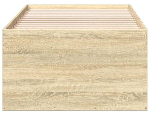 Dnevni krevet s ladicama bez madraca boja hrasta 75x190 cm - Smeđa / 75 x 190 cm