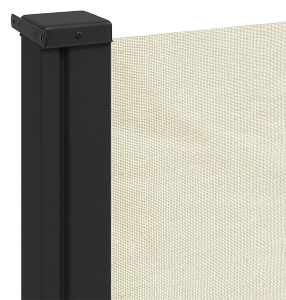 Bočna tenda na uvlačenje krem 117 x 300 cm - Krema / 117 x 300 cm