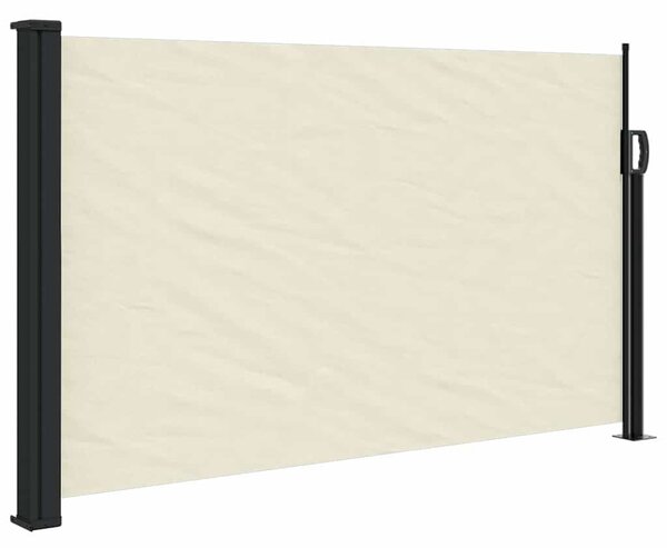 Bočna tenda na uvlačenje krem 117 x 300 cm - Krema / 117 x 300 cm