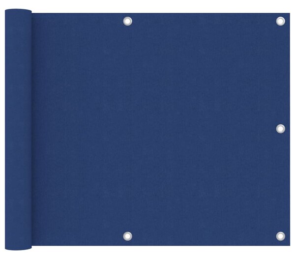 Balkonski zastor plavi 75 x 300 cm od tkanine Oxford - Plava / 75 x 300 cm