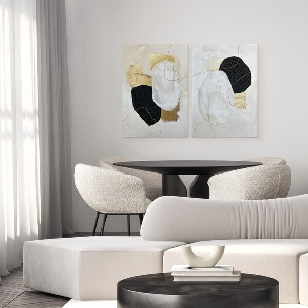 Slike sa ručno oslikanim elementima u setu od 2 kom 50x70 cm Crystal – Styler
