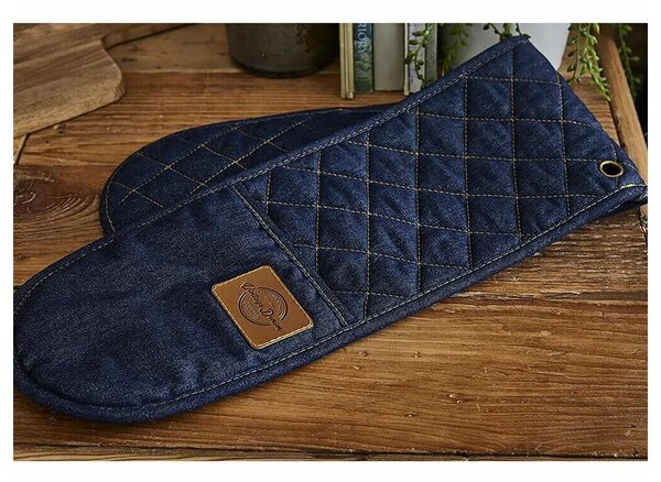Dupla kuhinjska rukavica Cooksmart ® Oxford Denim
