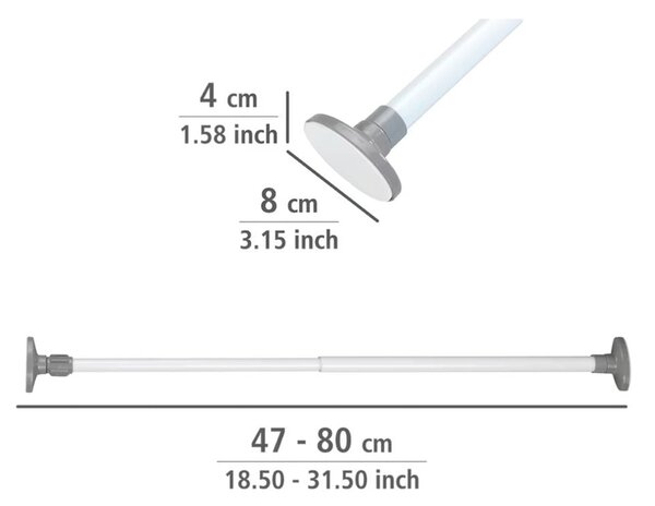 Rastezna šipka Wenko Herkules, maksimalna dužina 80 cm