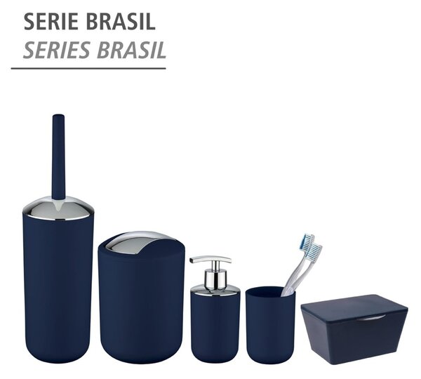 Tamnoplava četka za WC Wenko Brasil