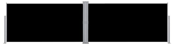 Uvlačiva bočna tenda 160 x 600 cm crna - Crna / 160 x 600 cm